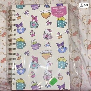 Sanrio Hello Kitty & Friends Spiral Notebook